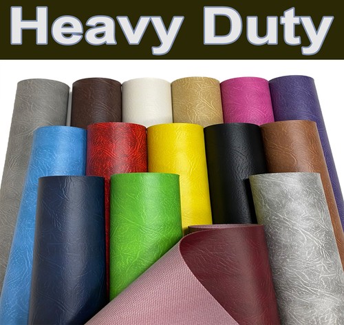 Heavy grained faux leather - faux,