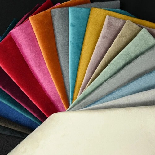 Plush velvet upholstery fabric - plush,