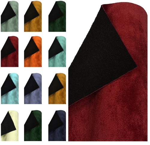 Plush velvet fabric - faux, suede