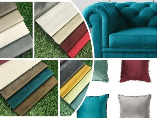 Plush velvet upholstery fabric - plush,
