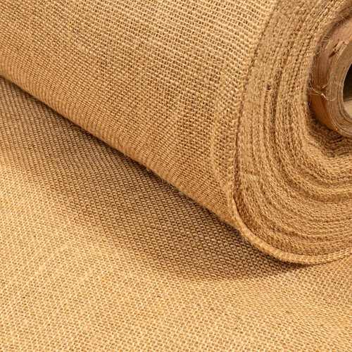 Hessian fabric woven - woven, natural