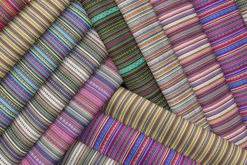 Mexican tapestry striped woven - mexican,